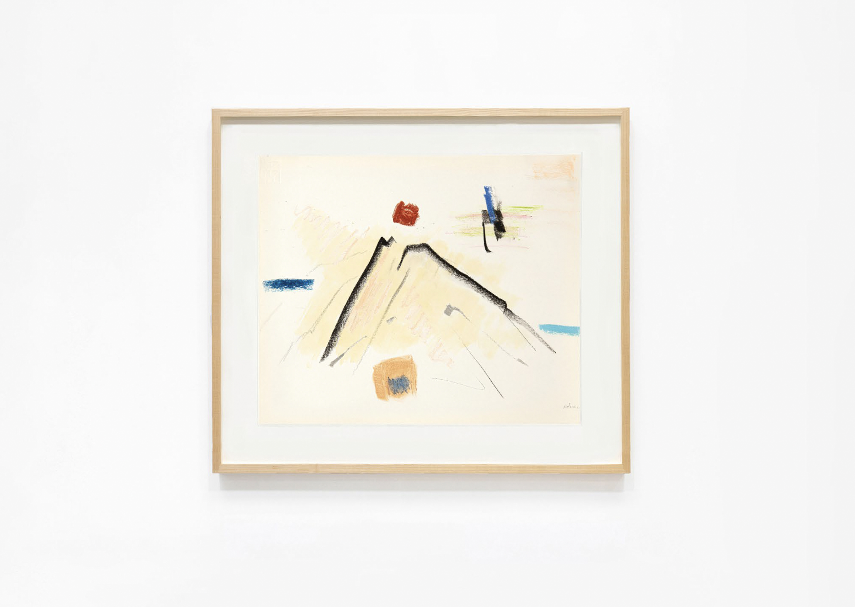 oeuvre Sans titre Etel Adnan